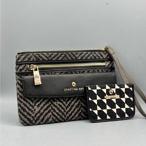 Spartina 449 Chevron and Checkered Clutch Set